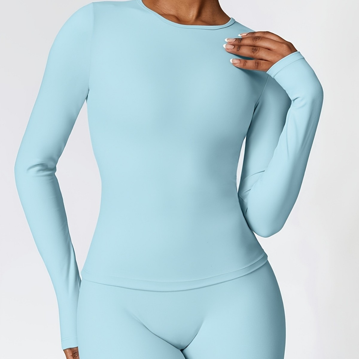 Tight-fitting yoga suit slim l - Winter Clothing For Women recension och pris