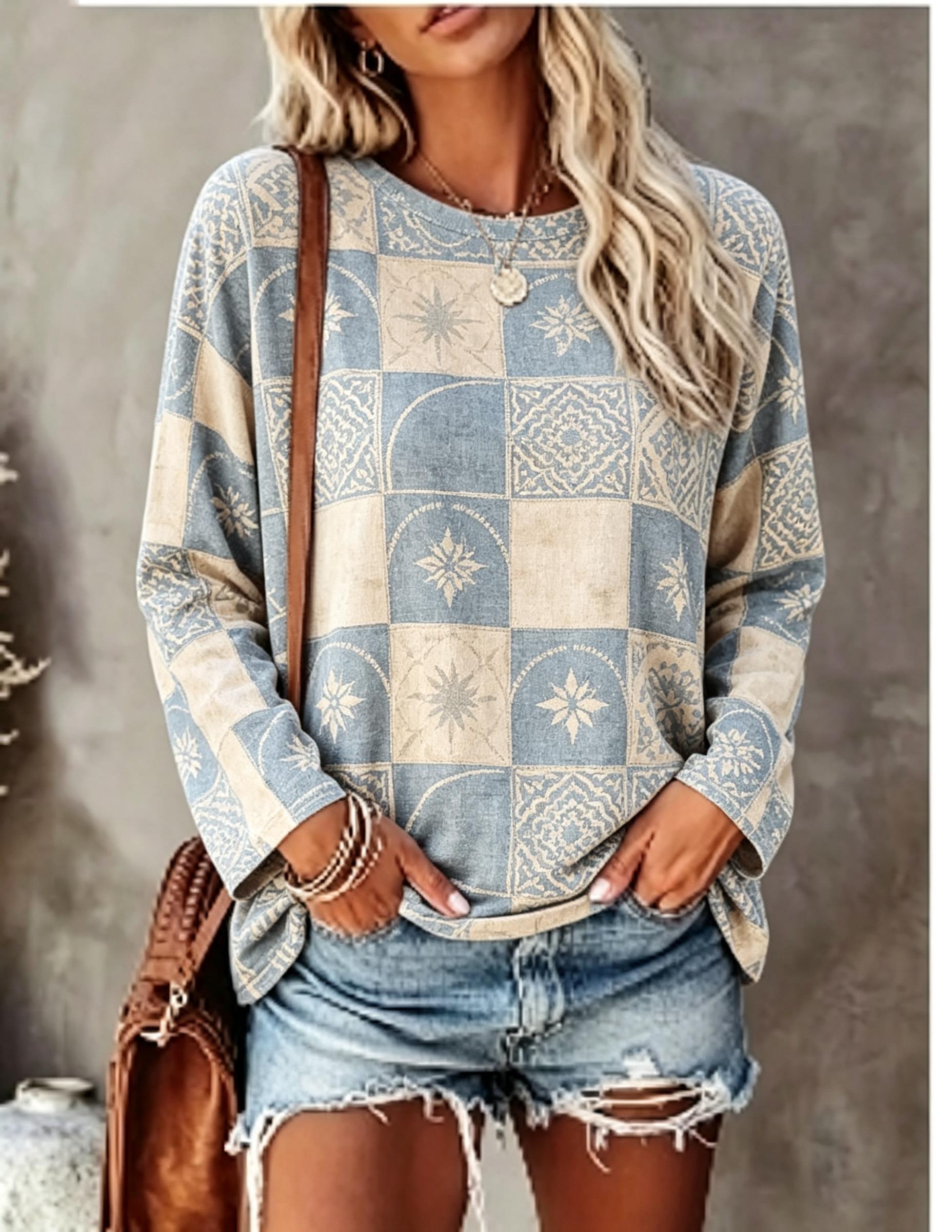 Women Long Sleeve T Shirt Gree - Winter Clothing For Women recension och pris