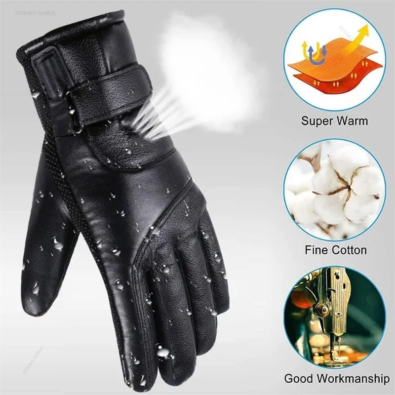 Thermal Touch Screen Bike Glov - Heated Gloves Electric recension och pris