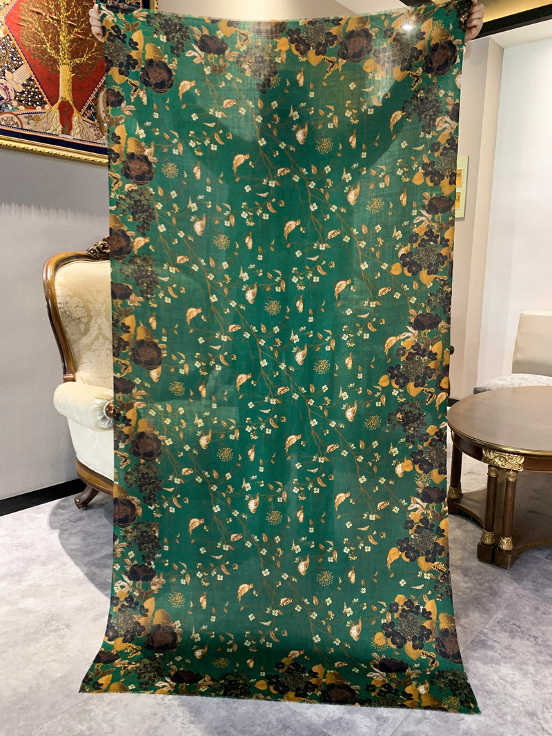 Long Green Cashmere Shawls Lux - Winter Clothing Hong Kong recension och pris