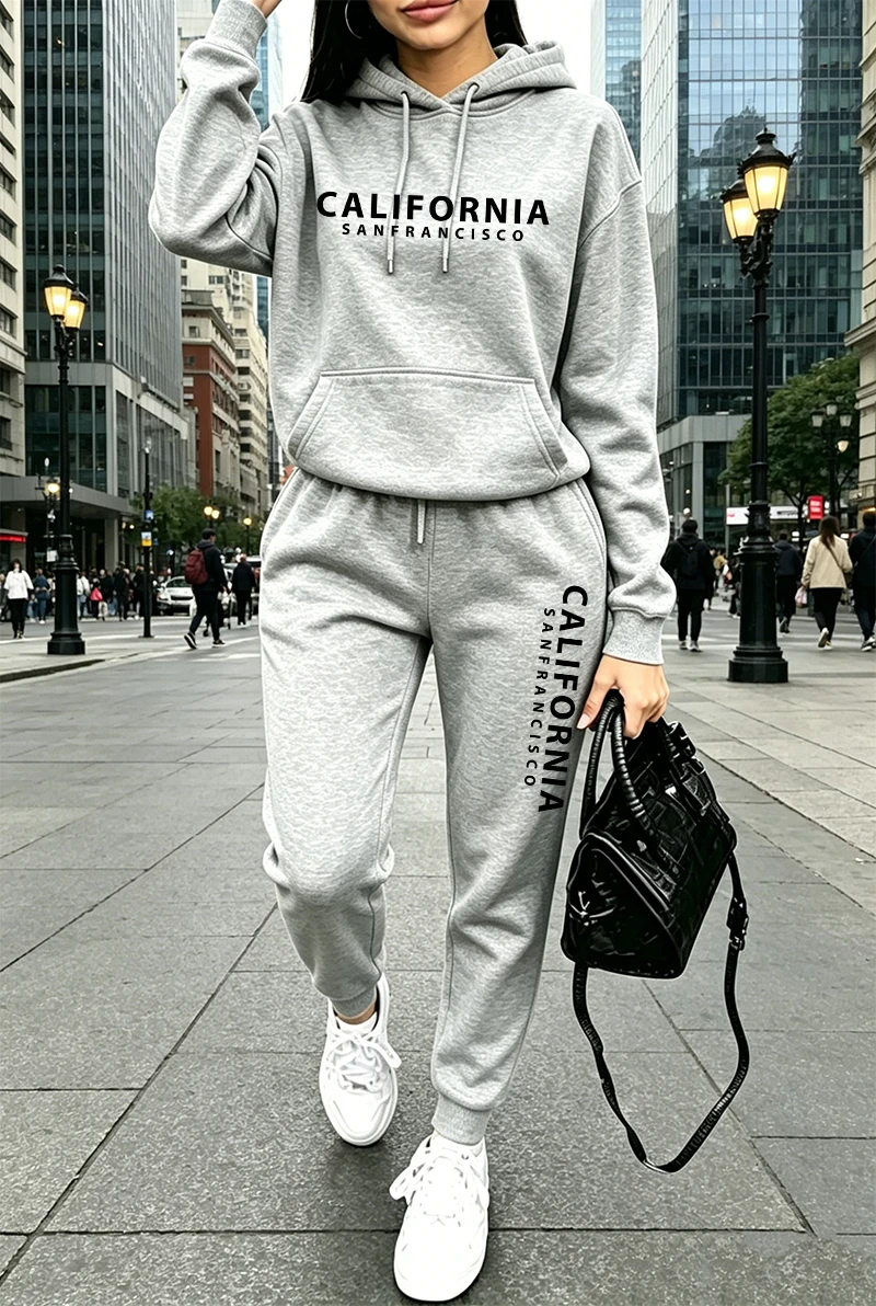 Quality Womens Tracksuit Print - Winter Clothing For Women recension och pris