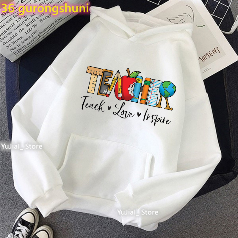 Funny Cap Hoody Femme Teach Lo - Winter Clothing Drawing recension och pris
