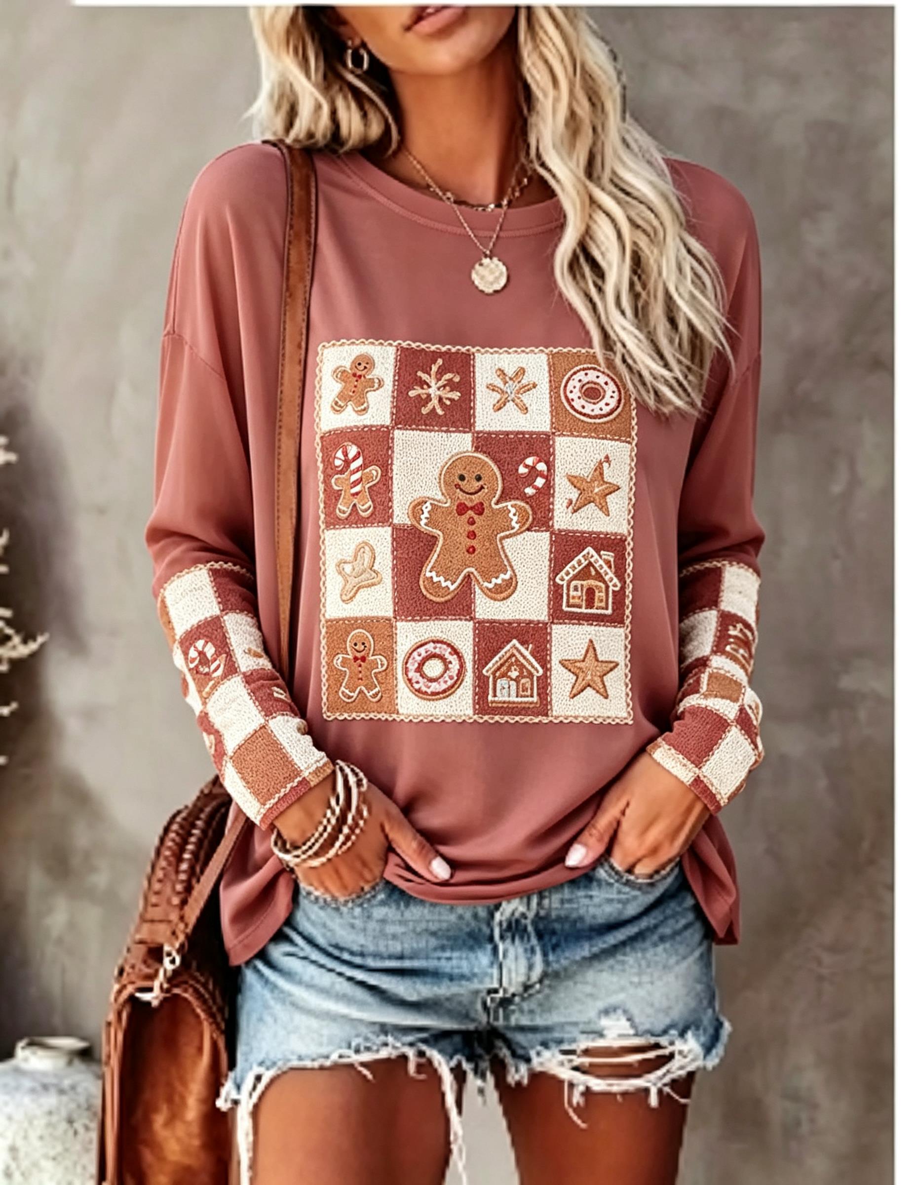 Women Long Sleeve T Shirt Fox  - Winter Clothing For Women recension och pris