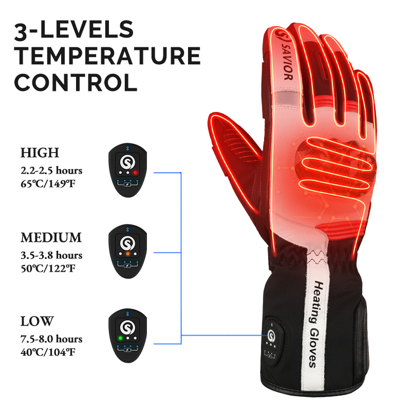 Winter Motorcycle Gloves Touch - Heated Gloves Electric recension och pris